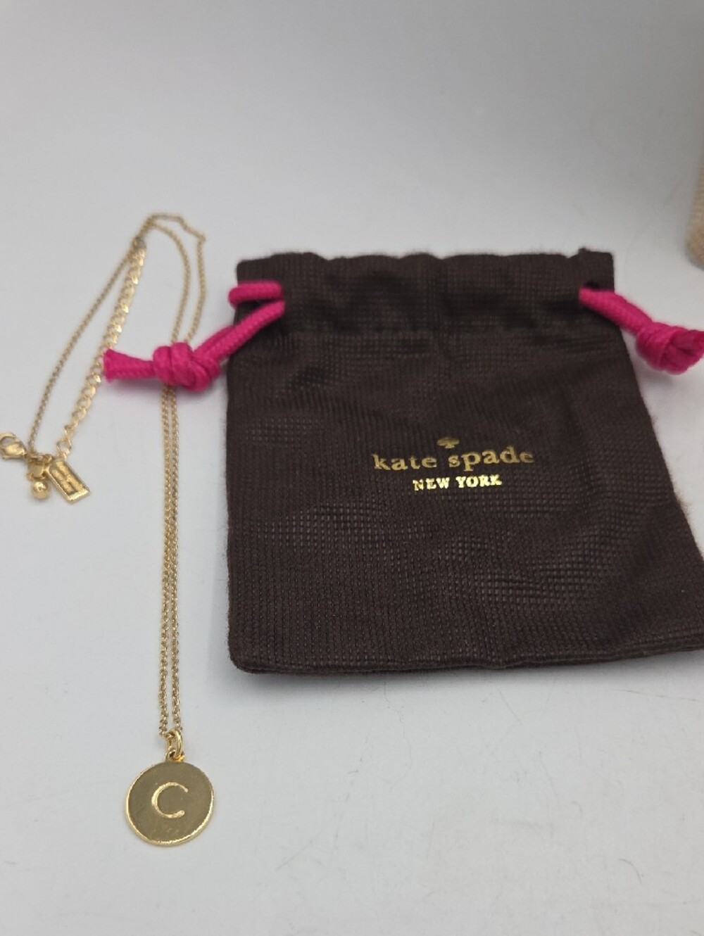 kate spade One In A Million Letter C Necklace - Picture 2 of 5